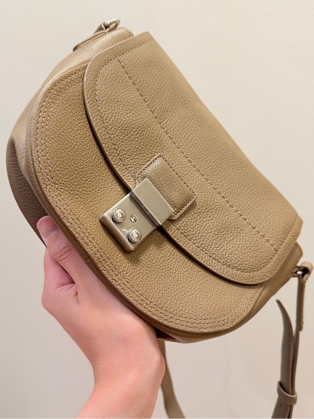 3.1 Phillip Lim Pashli Leather Saddle Crossbody Bag - Picture 4 of 11